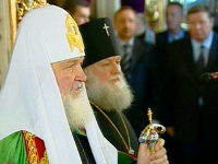 Патриарх Кирилл благословил жителей донского края и преподнес ростовчанам икону Божьей Матери